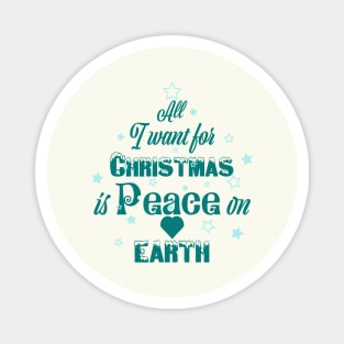 All I want for Christmas Magnet